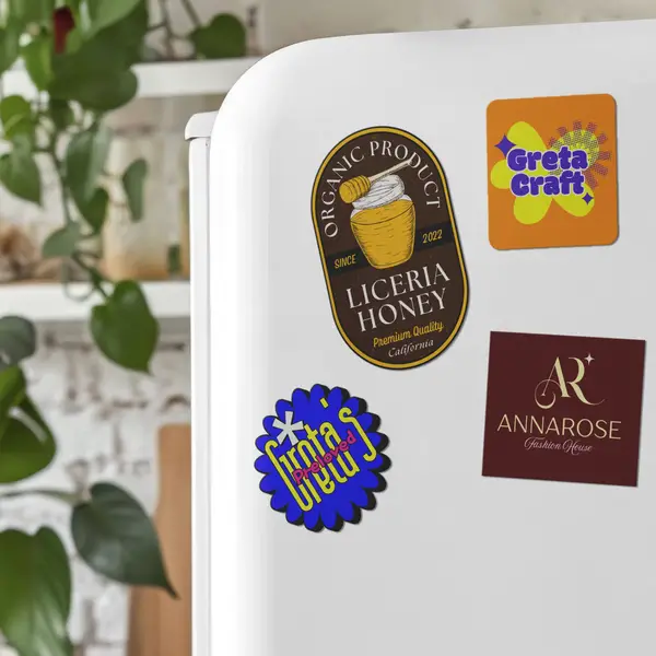 Square & Rectangle Fridge Magnets 1