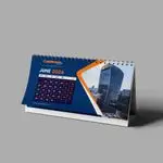 Custom Desk Calendar Printing – Wire-O Spiral Bound Business Calendar