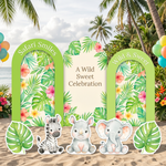 Safari Smiles Backdrop Set 1