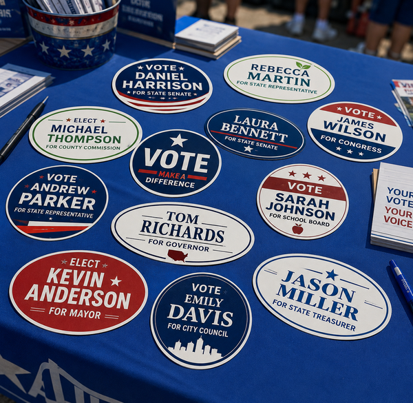 Campaign Stickers & Decals 3