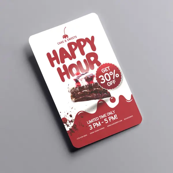Rounded Corner Flyers