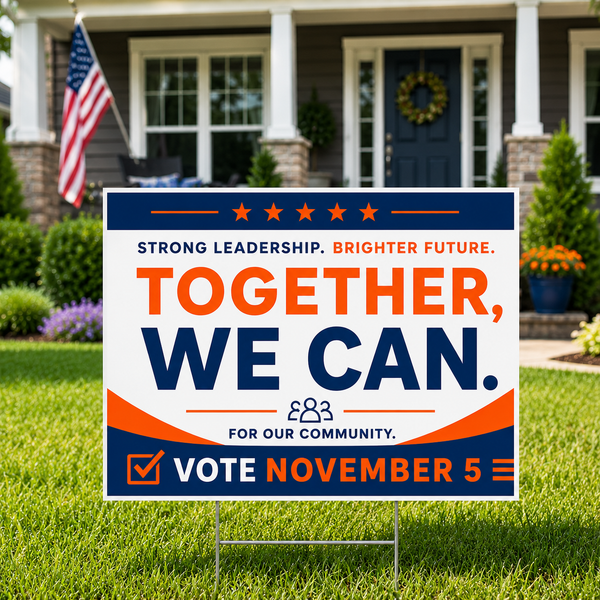 Political Yard Signs Altamonte Springs FL