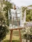 Greenery Eucalyptus Wedding Sign 2