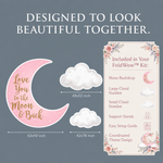 Love You to the Moon Backdrop Set 3