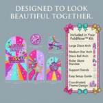 Disco Celebration Backdrop Set 2