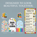 Back to School Backdrop Set 2