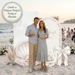 Pearl & Rose Wedding Backdrop Set 7
