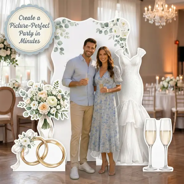 Beautiful Beginning Wedding Backdrop Set 7
