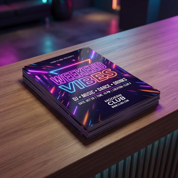 DJ Party Flyers – Custom Club Flyer Printing