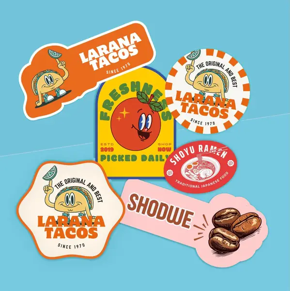Food Die-Cut Flyers – Custom Shape Printing