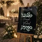 Greenery Eucalyptus Wedding Sign 3