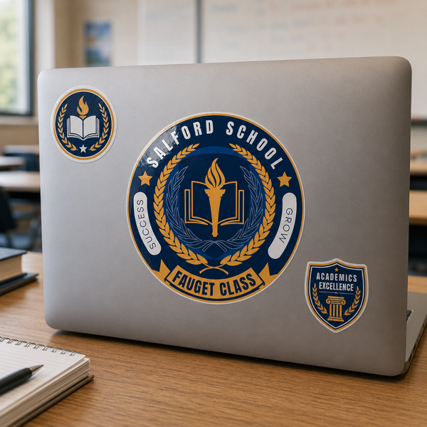 custom round stickers