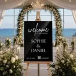 QR Code Wedding Welcome Sign 3