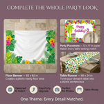 Happy Birthday Pool Party Backdrop Set 3