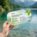 Leaf flyers printing – eco-friendly flyer design for organic and wellness brands