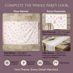 Candyland Rainbow Backdrop Set 3