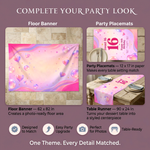 Personalized Sweet 16 Backdrop Set with Photo 3