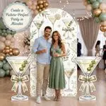 Cocktail Hour Backdrop Set 9