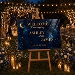 Celestial Wedding Welcome Sign 2