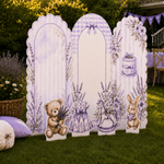 Lavender Dreams backdrop set size chart
