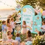 Welcome Little One Backdrop Set 6