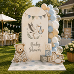 Vintage Stork Backdrop Set 7