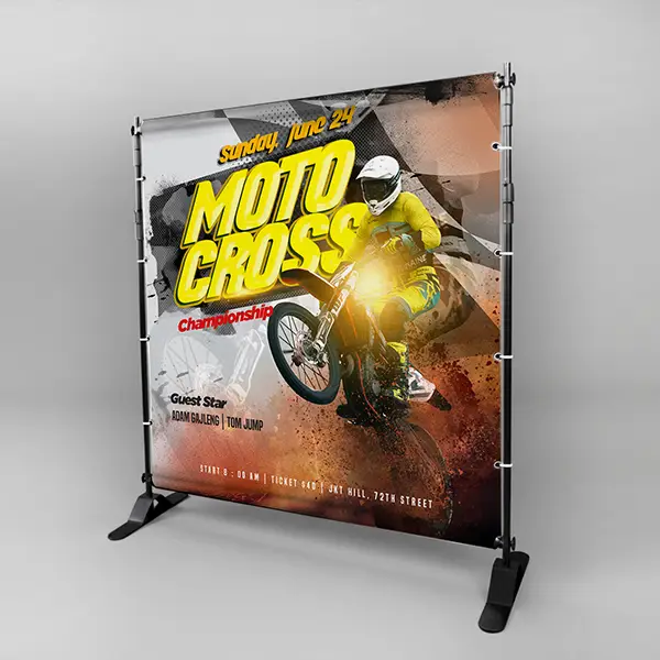 Stage Backdrop Banner Stand