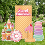 Sweet Celebration Backdrop Set 1