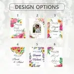Garden Floral Wedding Sign 7
