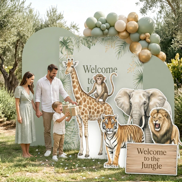 Welcome to the Jungle Backdrop Set 14
