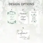 Greenery Eucalyptus Wedding Sign 6