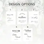 Modern Typography Wedding Sign 8