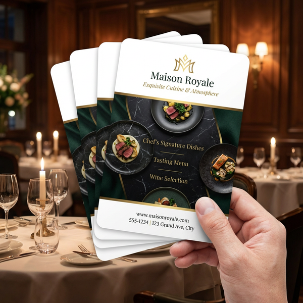 premium rounded corner flyers glossy finish print