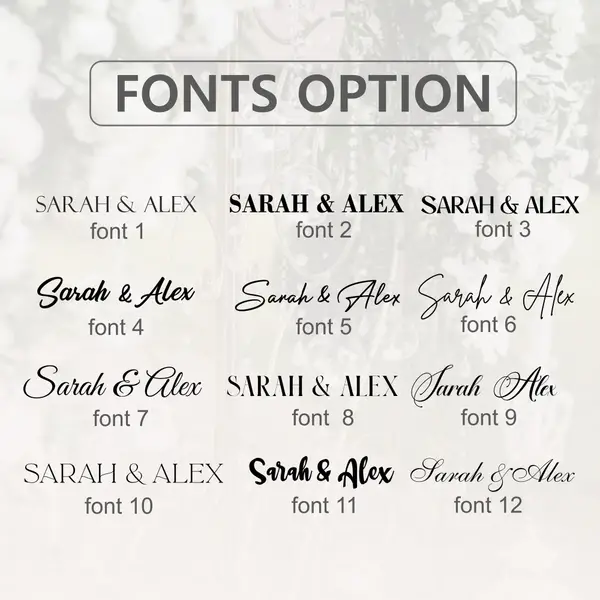 Signature Envelope Welcome Sign 8