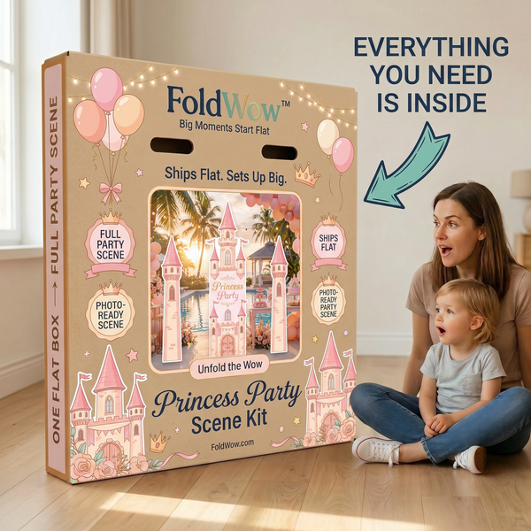 Princess Party Castle Backdrop Set 10