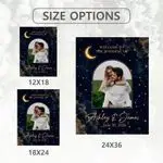 Celestial Wedding Welcome Sign 5