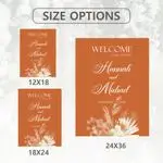 Boho Terracotta Wedding Sign 5
