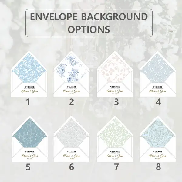 Signature Envelope Welcome Sign 9