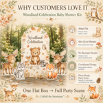 Woodland Celebration Backdrop Set 4