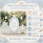 Little Princess Celebration Backdrop Set 6