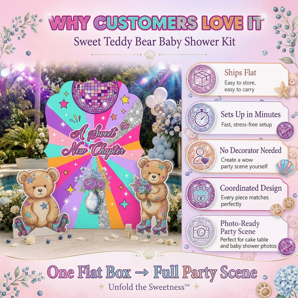 Disco Celebration Backdrop Set 5