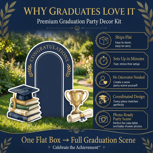 Graduation Party Backdrop Set 7