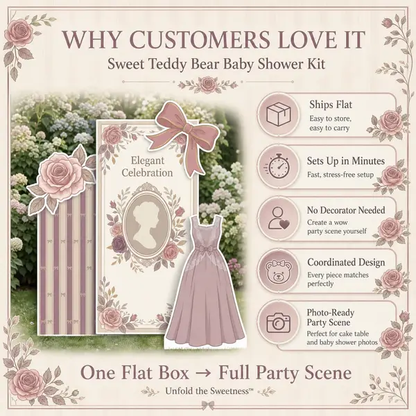 Elegant Celebration Backdrop Set 8