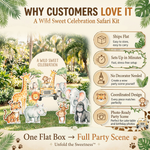 Wild Sweet Celebration Backdrop Set 4