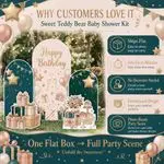 Happy Birthday Elegant Backdrop Set 5