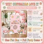 Groovy Let's Celebrate Backdrop Set 5