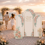 Blush Peony Wedding Backdrop Set 10