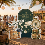 The Adventure Begins Backdrop Set 8