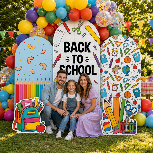 Back to School Backdrop Set 8