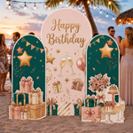 Happy Birthday Elegant Backdrop Set 10